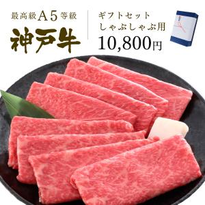 A5等級 神戸牛 ギフトセット 1万円 赤身セット しゃぶしゃぶコース（肩（ウデ）[250g]・プレミアムもも[250g]）500g｜koubegyu