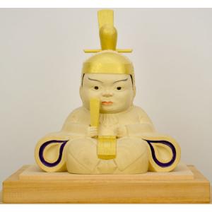 井波彫刻】 『金獅子』 加茂 蕃山 作 （かも ばんざん） 六寸 材質：桐