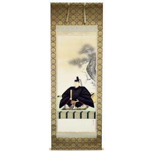 天神様】ミニ掛け軸スタンド付セット『菅原道真公』 長江 桂舟（ながえ