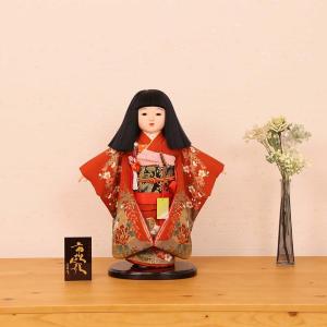 市松人形 齊藤公司作 10号 愛ちゃん 正絹絞り 10l-100a-j 雛人形