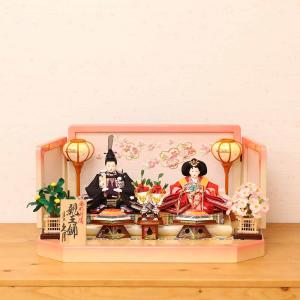 久月 雛人形 リカちゃん ひな人形 ケース飾り 立雛 親王飾り シリアル