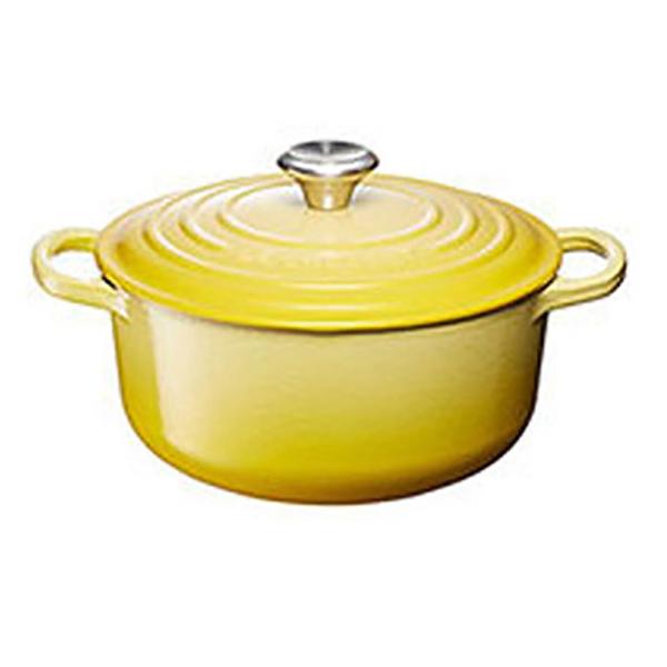 ル・クルーゼ LE CREUSET グローバルパッケージ シグニチャー ココット・ロンド 18cm ...