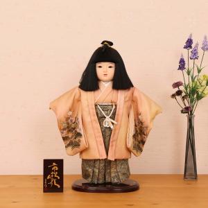 久月 市松人形 13号 男の子 ケース飾り 齊藤公司作 金糸加工 雛人形