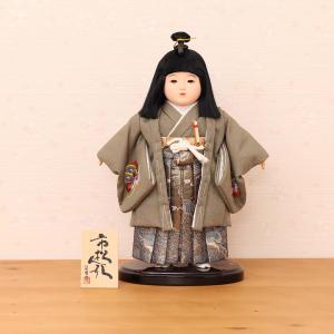 市松人形 尺二金彩京刺繍 松に牡丹・桜 CS-BM236810-10 日本人形