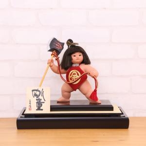 五月人形 金太郎 まさかり ケース飾りの詳細画像1