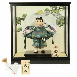 五月人形 桃太郎 鬼退治 ケース飾り ケース入り五月人形 初節句 お祝い