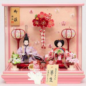 ひな祭り　雛人形（ひな人形）5段 豪華！親王ケース飾り 雛人形ケース入り親王飾りセット【P85301】 | 職人手作りの【秀光人形