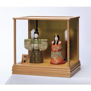 雛人形 きめこみ 木目込み人形 一秀 2021年新作スタイリッシュ雛 親王