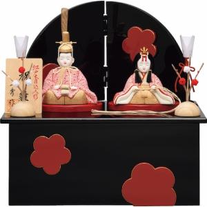 雛人形 きめこみ 木目込み人形 一秀 2021年新作スタイリッシュ雛 親王