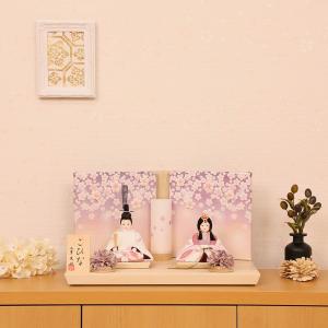 雛人形 コンパクト 木目込み雛人形 親王飾り Tipiシリーズ ウララ 黄色