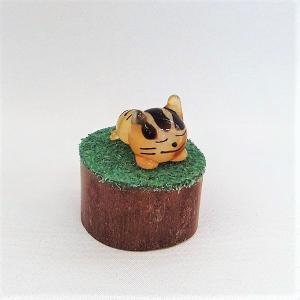 ガラス細工 お正月飾り ミニチュア 雑貨 置物【ミニ盆栽・梅