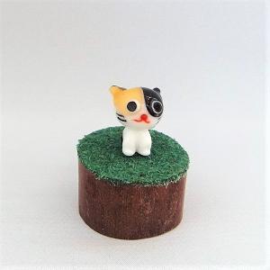 ガラス細工 動物 きりん インテリア雑貨 ミニチュア 置物【キリン