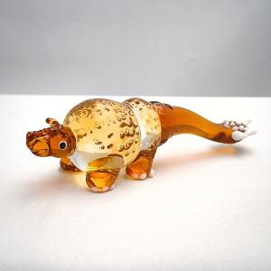 ガラス細工 動物 きりん インテリア雑貨 ミニチュア 置物【キリン