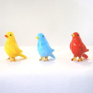 ガラス細工 ミニチュア 雑貨 置物 花飾り テラリウム 花【バラ