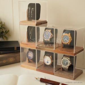腕時計ケース 高級 木製  国産 ウォッチケース 高品質アクリルを使用