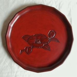 鎌倉彫 平皿 八寸 竹 : 鎌倉彫廣堂 - 通販 - Yahoo!ショッピング