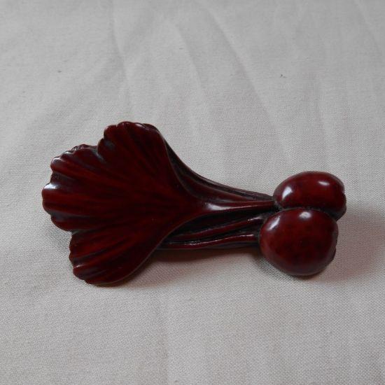 鎌倉彫 箸置き いちょう