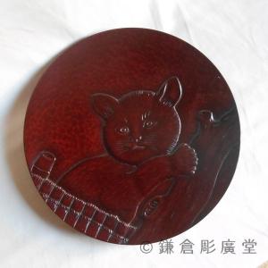 鎌倉彫 平皿 八寸 百合 : 鎌倉彫廣堂 - 通販 - Yahoo!ショッピング