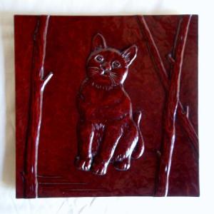 鎌倉彫 角皿 七寸 桜 : 鎌倉彫廣堂 - 通販 - Yahoo!ショッピング