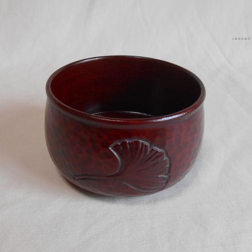 鎌倉彫　小鉢　二寸五分　いちょう