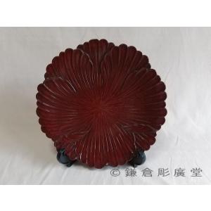 鎌倉彫　くずし皿　椿　椿堂　漆 鎌倉彫 くずし皿 七寸 椿 : 鎌倉彫廣堂 - 通販 - Yahoo!ショッピング