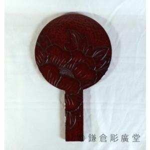 鎌倉彫 手鏡 五寸 あじさい : 鎌倉彫廣堂 - 通販 - Yahoo!ショッピング