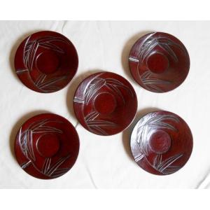 鎌倉彫 丸盆 八寸 流水に桜 : 鎌倉彫廣堂 - 通販 - Yahoo!ショッピング