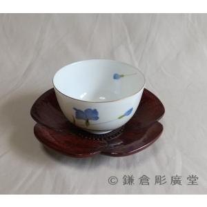 鎌倉彫 バラ売り茶托 菊のくずし 四寸五分（一枚売り） : 鎌倉彫廣堂