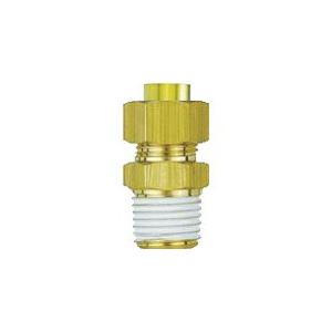 SMC インサート管継手 ハーフユニオン 黄銅スリーブ 4mm 1／4 KFH04B-02S