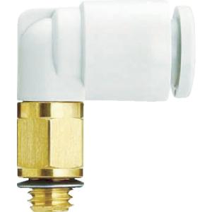 SMC ワンタッチ管継手 エルボユニオン 4mm M5X0.8 KQ2L04-M5A