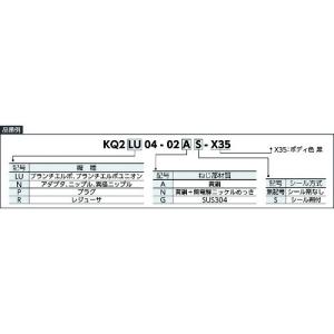 SMC ワンタッチ管継手 プラグ 4mm KQ...の詳細画像1