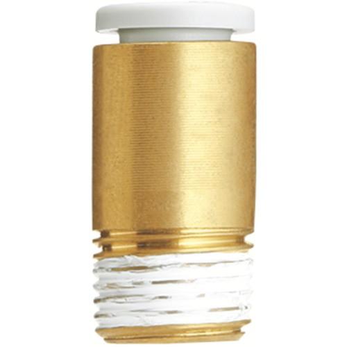 SMC ワンタッチ管継手 六角穴付ハーフユニオン 4mm R1／8 KQ2S04-01AS