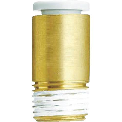 SMC ワンタッチ管継手 六角穴付ハーフユニオン 8mm R1／8 KQ2S08-01AS