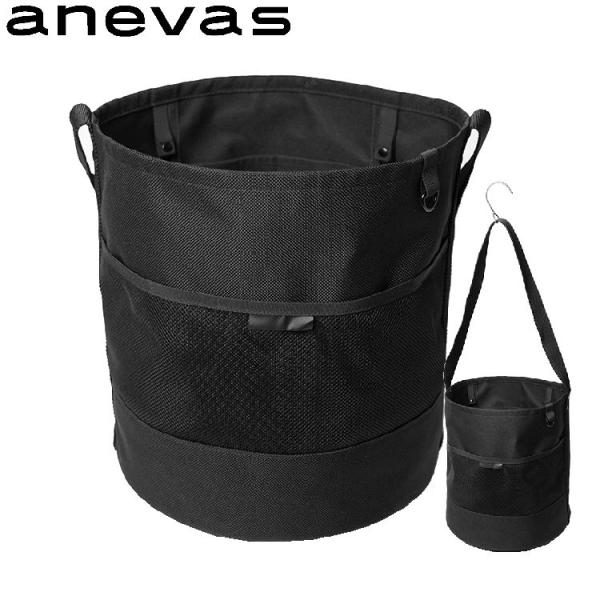 アウトドア キャンプ バック ツールバッグ ナイロン ブラック 黒 anevas 工具バック 電工バ...