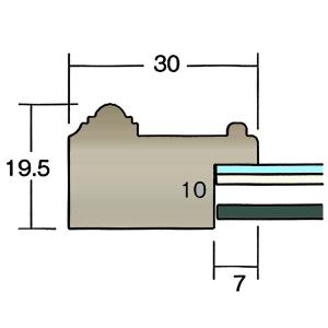 〔 軽量水彩額 〕 柄入り 水彩額 マット付 ...の詳細画像2