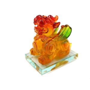 貔貅 ヒキュウ 10cm 風水 置物 金運 ギャンブル運 : 仏像と縁起物の