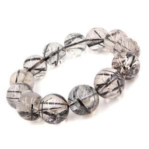 金針ルチルクォーツ ブレスレット 最高級 11A 11.8mm 18cm 天然石