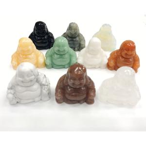 七福神 置物 日本製陶器 常滑焼【わつはっは布袋(座布団付き)O-275