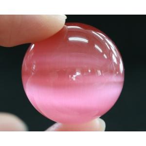 丸玉 キャッツアイ グリーン 猫目石 人工石 置珠 開運グッズ