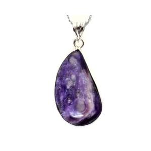 ブレスレット チャロアイト 水晶 ラベンダーアメジスト パワーストーン