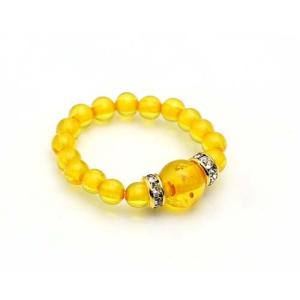 天然石 アゲート 瑠璃 メノウ シンプル 甲丸 リング 指輪 メンズ