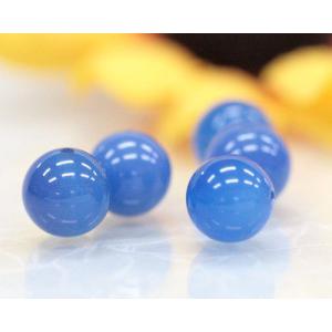 パワーストーン バラ売り ブルーアゲート 青メノウ 10mm玉 1粒
