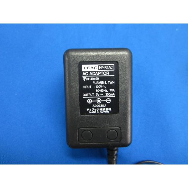 HAD-23■TEAC ACアダプタ　HP-R4AC　DC9V 300mA　動作保証