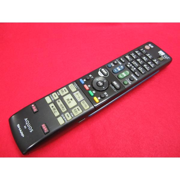 RAC-4■シャープ (BD-HDS43用) AQUOS　BDレコーダーリモコン　GA813PA　動...