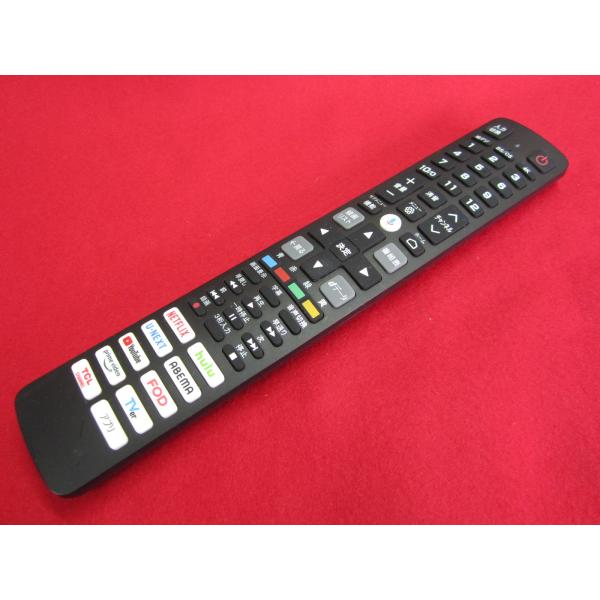 RAC-5■TCL スマートテレビ　純正　テレビリモコン　RC843 JJB1　動作保証
