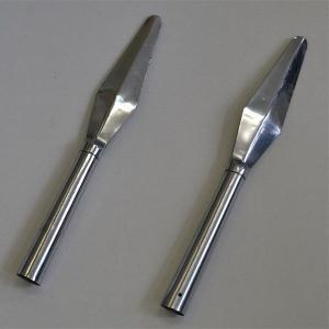 槍を作る時に、棍の先に付ける部品。槍頭（大）