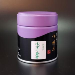 【抹茶 薄茶】上林春松本店　ゆずり葉昔（ゆずりはむかし）４０ｇ缶 京都宇治抹茶 茶会 稽古 茶道 ギ...