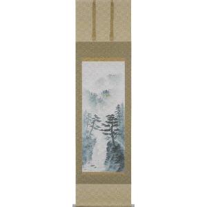 掛け軸 水墨山水 吉井大起 尺五立 : 表具店 高梧堂 - 通販 - Yahoo