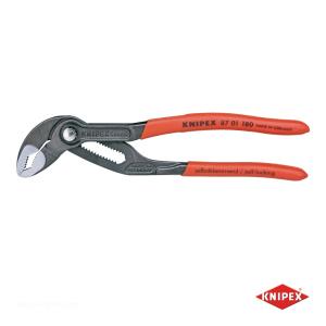 KNIPEX 8701-180SB コブラ ウォーターポンププライヤー｜kougu-tuhan