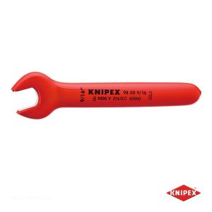 KNIPEX 9800-9/16 絶縁片口スパナ 1000V｜kougu-tuhan